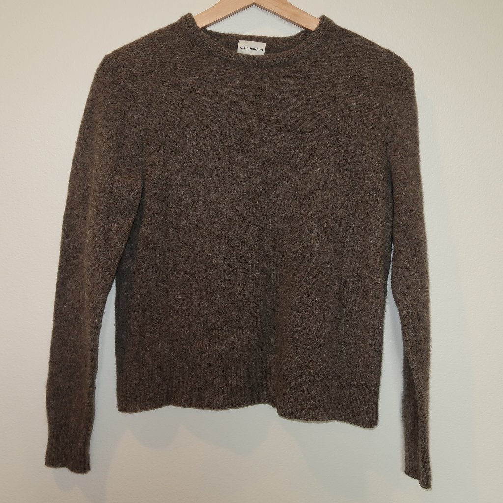 Club Monaco Wool Sweater - Brown